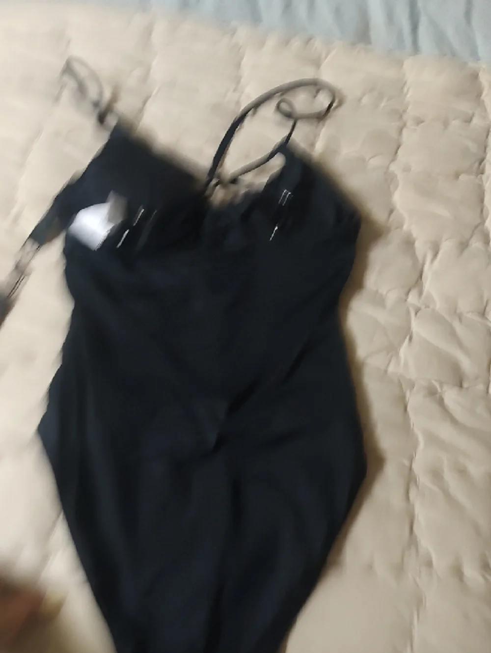 La Blanca Black Strappy One-Piece Swim - Picture 4 of 4